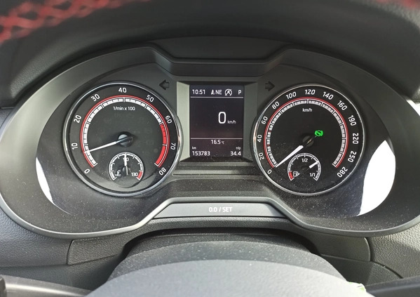 Skoda Octavia cena 96000 przebieg: 152666, rok produkcji 2017 z Bielawa małe 529